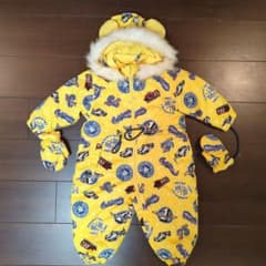 子ども用スキーウェア 90サイズ イエローのサムネイル