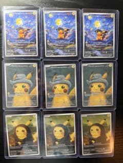 ポケモンカード 星月夜 アートカード 18枚(3セット) ゴッホ 