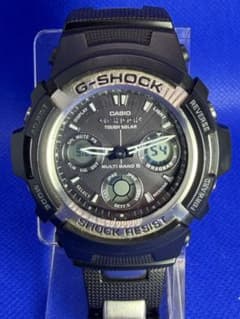 상자 취설 프레임 첨부 CASIO G-SHOCK AWG-100C 금속 수지 벨트