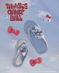 taw&toe キティ　コラボ2026 サンダル シルバーxs taw&toe キティ コラボ2026 サンダル シルバーxs - メルカリ