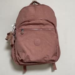 femmy Kipling 軽量ピンクリュック モンキーキーホルダー付き femmy 様専用Kipling 軽量ピンクリュック モンキーキーホルダー付き
