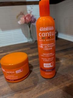 値下 Cantu シアバター カールクリーム 2点セット ほぼ未使用 天パ くせのサムネイル