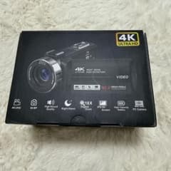 4K ビデオカメラ 本体 80MP ナイトビジョン対応 4K UHD ビデオカメラ 80MP ナイトビジョン - メルカリ
