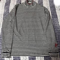 PEARLY GATES》 サイズ4 モックネック ボーダー トップス - メルカリ