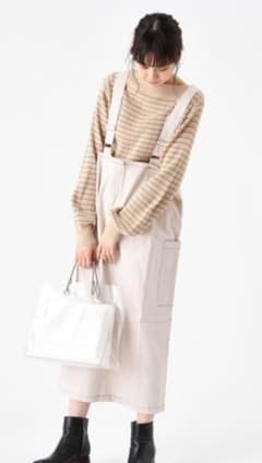 kastane 配色ステッチジャンスカのサムネイル