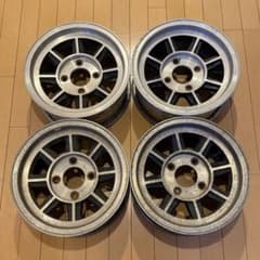 ☆希少☆ハヤシ 13インチ PCD114.3 4穴/4h 6j+7 旧車 当時物 - メルカリ