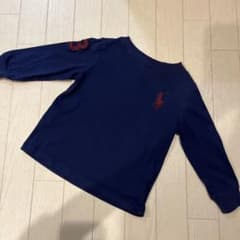 Polo Ralph Lauren長袖Tシャツ ネイビー ナンバリング80サイズのサムネイル
