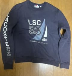 LACOSTE トレーナー スウェット ネイビーのサムネイル