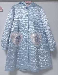 NILEPERCH くまキルティングコート（ブルー） NILEPERCH くまキルティングコート（ブルー） - メルカリ