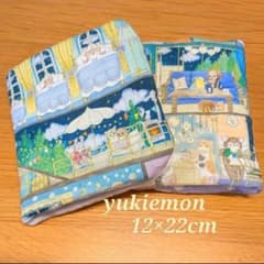 ふわふわガーゼハンカチ⭐️ユキエモン　ハンカチコレクター＆ラビリンスハウス ガーゼハンカチ☆ユキエモン⭐️ラビリンスハウス ブルーセット