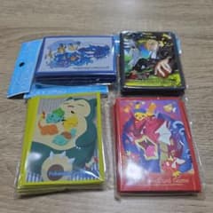 ポケモンカードゲーム デッキシールド 4種セットのサムネイル