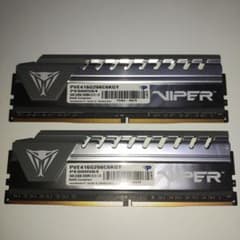 Patriot Viper DDR4 2666 16GB(8GBx2) メモリのサムネイル
