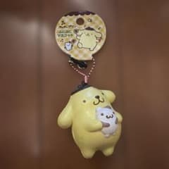 ポムポムプリン ぶにぶにマスコット ストラップ - メルカリ