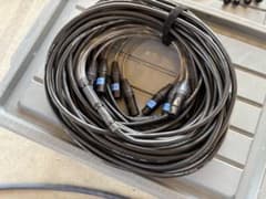 s*4様 カナレMR202-4AT XLR 4chマルチケーブル25m - メルカリ