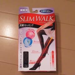 スリムウォーク 美脚ストッキング ダイヤ柄のサムネイル