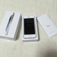 iPhone5 16G 白 Softbank sim無しのサムネイル