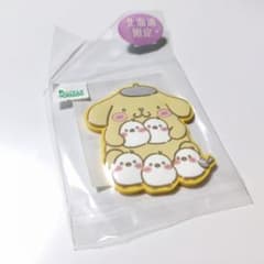 サンリオ×北海道 ポムポムプリン シマエナガ ラバーマグネットのサムネイル