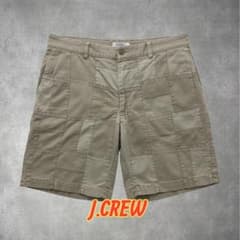 J.CREW パッチワーク チノ ショートパンツ W36 27-5-44