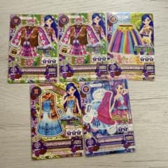 アイカツカード セクシー 5枚セットのサムネイル