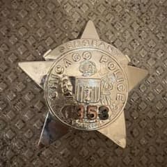 J*s様 Chicago Police Sergeant Badge 1353 - メルカリ