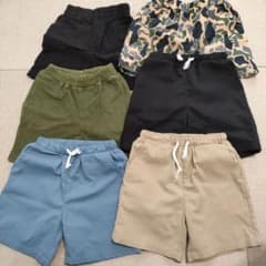 ハーフパンツ 6点セットのサムネイル