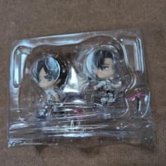 Ichiban Kuji Attack Titan Last Prize: Cleaning Captain & Eren Chibi Kyun Character