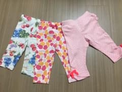 ベビー レギンス ジンボリー他 女の子 70㎝ 3枚セットのサムネイル