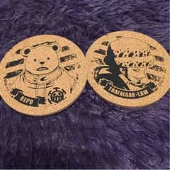 ワンピースコースター ローとベポセットのサムネイル