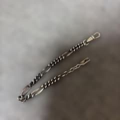 美品】SAINT LAURENT スクロールチェーンブレスレット 黒ずみ加工