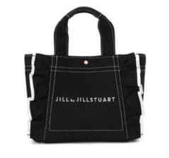 JILL by JILLSTUART フリルトート小 黒のサムネイル