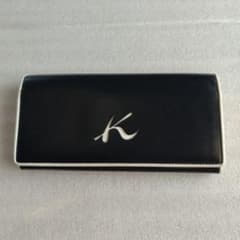 キタムラ 紺 長財布 カードスロット付きのサムネイル