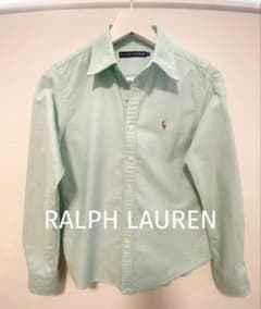 Ralph Lauren ミントグリーン 長袖ブラウスのサムネイル