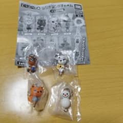 あつまれどうぶつの森 つながリングチャーム ガチャ 4種セットのサムネイル