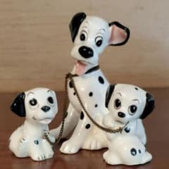 101匹わんちゃん 陶器 置物 ディズニー ダルメシアン - メルカリ
