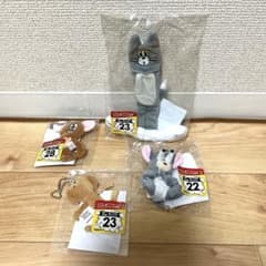 Happy 복권 톰과 제리 B상 봉제인형 마스코트 4품 세트