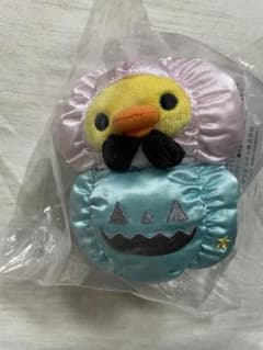 リラックマ パステルハロウィン　ぶらさげぬいぐるみ　キイロイトリ