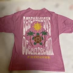 BEACH ALWAYS Tシャツ ピンクのサムネイル