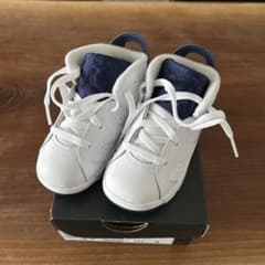 Jordan6 スニーカー US 7C ホワイト/ネイビーのサムネイル
