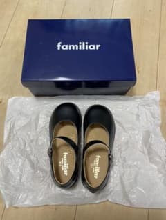 【新品未使用】ファミリア　18㎝　キッズ　フォーマルシューズ　お受験　七五三のサムネイル