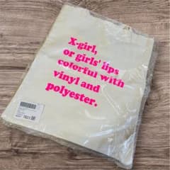 X-girl エックスガール トートバッグ ホワイト 新品