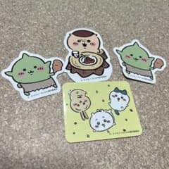 ちいかわ ステッカー くりまんじゅう ゴブリンのサムネイル
