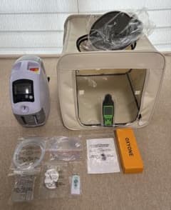 ペット用 酸素室セット【オキシボックスS＋酸素発生器＋濃度計