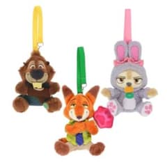 ズートピア ぬいぐるみ マスコット 3点セット
