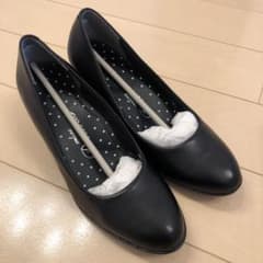 n♡line preciousパンプス 黒のサムネイル