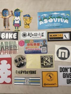 BLUE LUG など自転車、アウトドア関連ステッカーセットのサムネイル