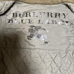 バーバリーブルーレーベル モッズコート38ノバチェックライナー付き