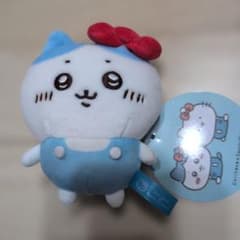ちいかわ×サンリオ ぶちミニマスコット ハチワレ ハローキティ - メルカリ