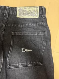 Dime デニムパンツ ブラック Sサイズのサムネイル