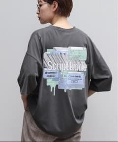 kutir Tシャツ グレー ロゴTのサムネイル