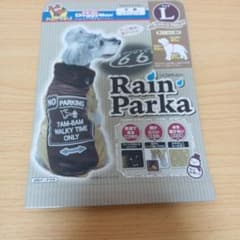 【値下げ依頼有　専用】犬用レインパーカー Lサイズ NO PARKINGのサムネイル